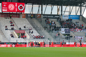 Anzeigentafel Endstand Rot-Weiss Essen - FC Viktoria Köln 05.10.2024