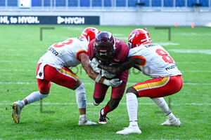 Harlan Kwofie Rhein Fire Madrid Bravos Spielfotos 01.09.2024