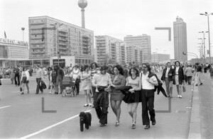 Restaurant Cafe Moskau Karl Marx Allee 1973