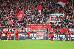 Desperados Dortmund Spruchband 25 Jahre.