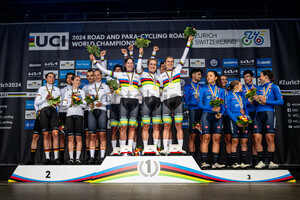 Germany, Australia, Italy: UCI Road Cycling World Championships - Zürich 2024