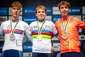 GRINDLEY Sebastian, FINN Lorenzo Mark, REMIJN Senna: UCI Road Cycling World Championships - Zürich 2024