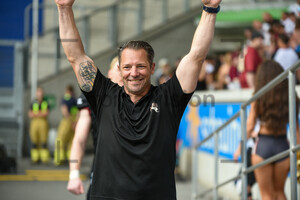 Mario Schulz Rhein Fire gegen Frankfurt Galaxy Spielfotos 17.09.2023