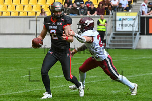 Daniel Schumacher Cologne Centurions gegen Rhein Fire Spielfotos 26.05.2024