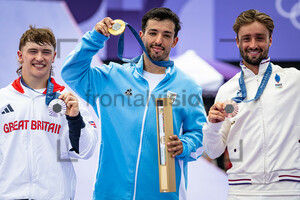 REILLY Kieran Darren David, TORRES GIL Jose, JEANJEAN Anthony: Olympic Games - Paris 2024