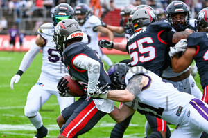 Carlos Hill Cologne Centuirions Frankfurt Galaxy Spielfotos 04.08.2024