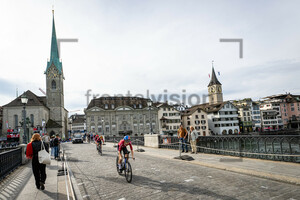 BJERG Emma Cecilie Norsgaard, KOERNER Rebecca, LUDWIG Cecilie: UCI Road Cycling World Championships - Zürich 2024