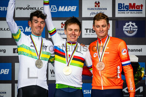 O'CONNOR Ben, POGAČAR Tadej, VAN DER POEL Mathieu: UCI Road Cycling World Championships - Zürich 2024