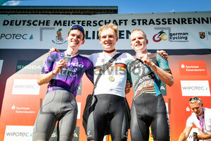 ENGELHARDT Felix, ZIMMERMANN Georg, SCHIFFER Anton: National Championships-Road Cycling 2024 - RR Elite Men