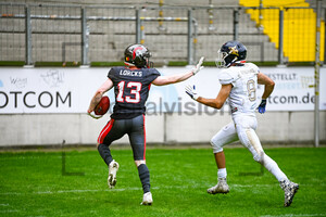 Jannik Lörcks Mate Gyarmati Cologne Centurions gegen Fehervar Enthroners Spielfotos 02.06.2024