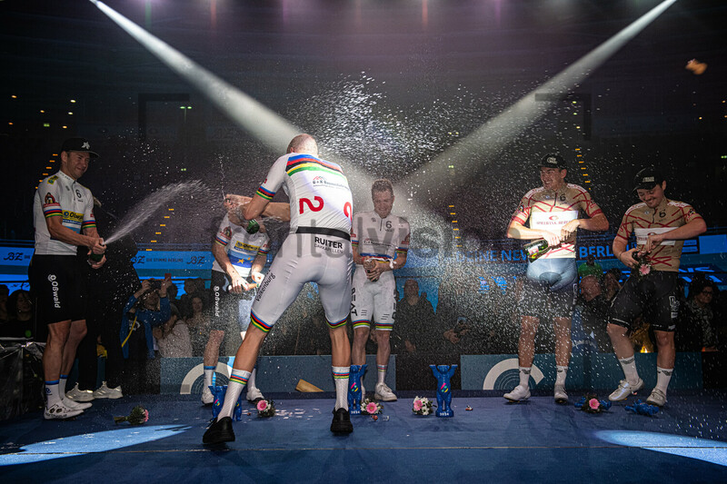 KLUGE Roger, REINHARDT Theo, HAVIK Yoeri, VAN SCHIP Jan Willem, AUGENSTEIN Moritz, MALCHAREK Moritz: Six Day Berlin 2024