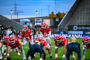Jaylon Henderson ERIMA GFL Bowl Potsdam Royals Dresden Monarchs Spielfotos 12.10.2024