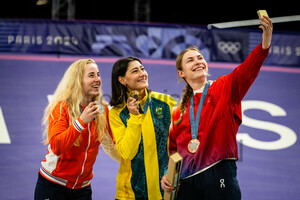 VEENSTRA Manon, SAKAKIBARA Saya, CLAESSENS Zoe: Olympic Games - Paris 2024