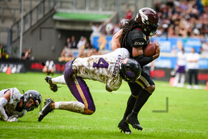 Glen Toonga Rhein Fire gegen Frankfurt Galaxy Spielfotos 17.09.2023