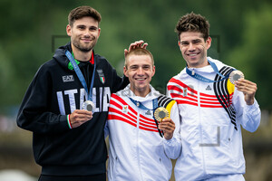 GANNA Filippo, EVENEPOEL Remco, VAN AERT Wout: Olympic Games - Paris 2024