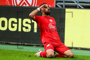 Ramien Safi Torjubel 3:0 Rot-Weiss Essen - Energie Cottbus 02.11.2024