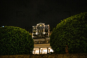 Karlovy Vary, Karlsbad at night