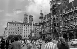 Marienplatz and New Town Hall Munich 1974