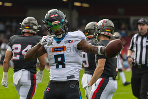 Darrel Stewart Cologne Centurions vs Panthers Worclaw 14.06.2025 ELF Week 5