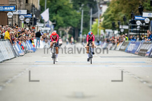 BJERG Emma Cecilie Norsgaard, KOERNER Rebecca, LUDWIG Cecilie: UCI Road Cycling World Championships - Zürich 2024