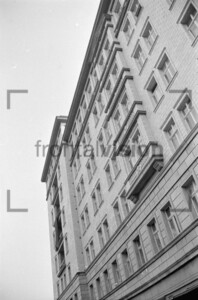 Bau der Stalinallee Block E Ostberlin 1951