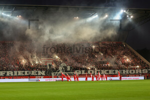 Choreo zum Abschied von Glockenhorst. Rot-Weiss Essen - SC Verl 23.10.2024