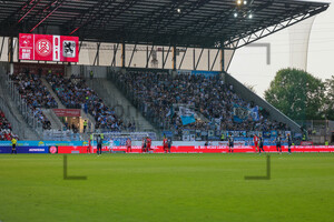 Anzeigentafel, Endstand Rot-Weiss Essen vs. 1860 München Spielfotos 10.05.2024
