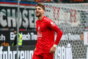Leonardo Vonic Torjubel Rot-Weiss Essen - Energie Cottbus 02.11.2024