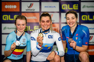 WITTEVRONGEL Lani, COPPONI Clara, FIDANZA Martina: UEC Track Cycling European Championships – Apeldoorn 2024