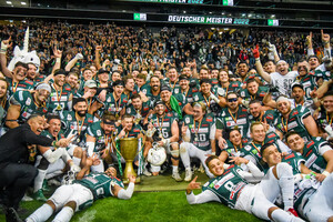 Schwäbisch Hall Unicorns Deutscher Football Meister 2022