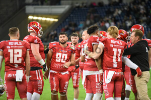 Potsdam Royals vs. Schwäbisch Hall Unicorns German Bowl Spielfotos 08.10.2022
