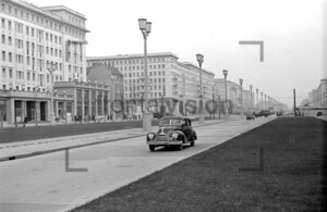 Karl Marx Allee, Stalinallee Berlin 1953