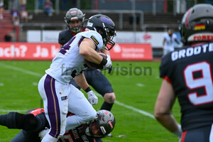 Sandro Platzgummer Cologne Centuirions Frankfurt Galaxy Spielfotos 04.08.2024