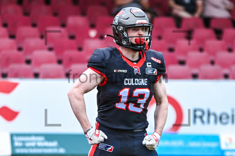 Jannik Lörcks Cologne Centuirions Frankfurt Galaxy Spielfotos 04.08.2024