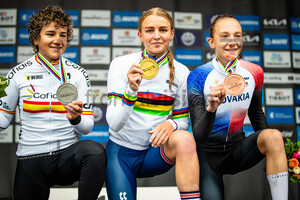 OSTIZ TACO Paula, FERGUSON Cat, CHLADOŇOVA Viktoria: UCI Road Cycling World Championships - Zürich 2024