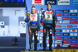 Anna Weidel, Justus Strelow World Team Challenge (WTC)  Biathlon auf Schalke 2024