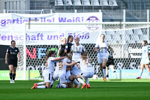 Torjubel Google Pixel Frauen Bundesliga SGS Essen 1. FC Köln Spielfotos 11.05.2024