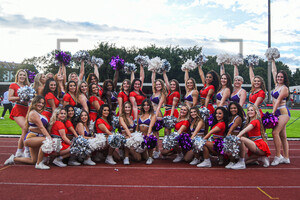 Cheerleader Cologne Centurions und Frankfurt Galaxy, Frankfurt Galaxy at Cologne Centurions Spielfotos 12.08.2023