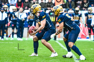 Brock Domann ERIMA GFL Bowl Potsdam Royals Dresden Monarchs Spielfotos 12.10.2024