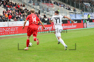Lucas Brumme, Morris Schröter Rot-Weiss Essen - TSV 1860 München 08.12.2024