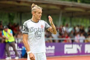 Tom Moustier Rot-Weiss Essen vs. SG Essen-Schönebeck Testspiel 29.06.2024