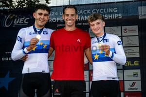WAFLER Tim, KOKAS Raphael: UEC Track Cycling European Championships U23/U19– Cottbus 2024