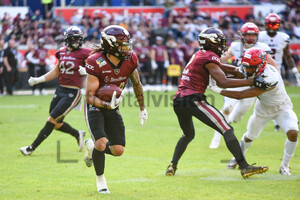 Willian Patterson Hamburg Sea Devils at Rhein Fire Spielfotos 13.08.2023