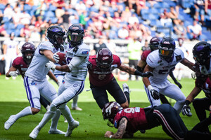 Rhein Fire vs. Frankfurt Galaxy American Football European League of Football (ELF) 21.08.2022