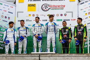 Podium NLS1: 70. ADAC Westfalenfahrt