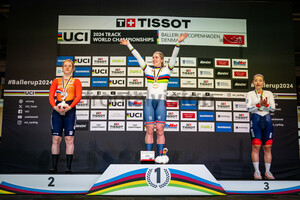 VAN DE WOUW Hetty, FINUCANE Emma, SATO Mina: UCI Track Cycling World Championships – 2024