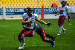 Sergej Kendus Cologne Centurions gegen Rhein Fire Spielfotos 26.05.2024