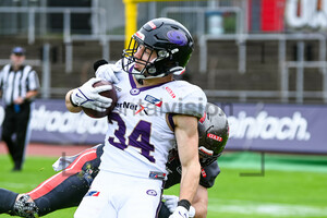 Sandro Platzgummer Cologne Centuirions Frankfurt Galaxy Spielfotos 04.08.2024