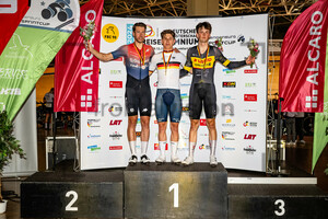 KLUGE Roger, TEUTENBERG Tim Torn, JOCHUM Ben Felix: DM Omnium 2024 - Frankfurt Oder