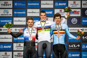 SVRČEK Martin, BEHRENS Niklas, SEGAERT Alec: UCI Road Cycling World Championships - Zürich 2024
